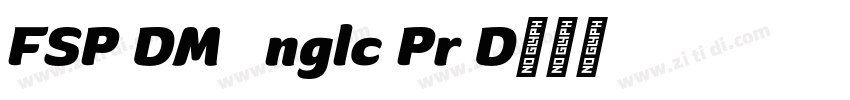 FSP DEMO   nglc Pr D字体转换